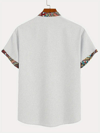 Murat - Cămașă Elegantă Cu Mâneci Scurte