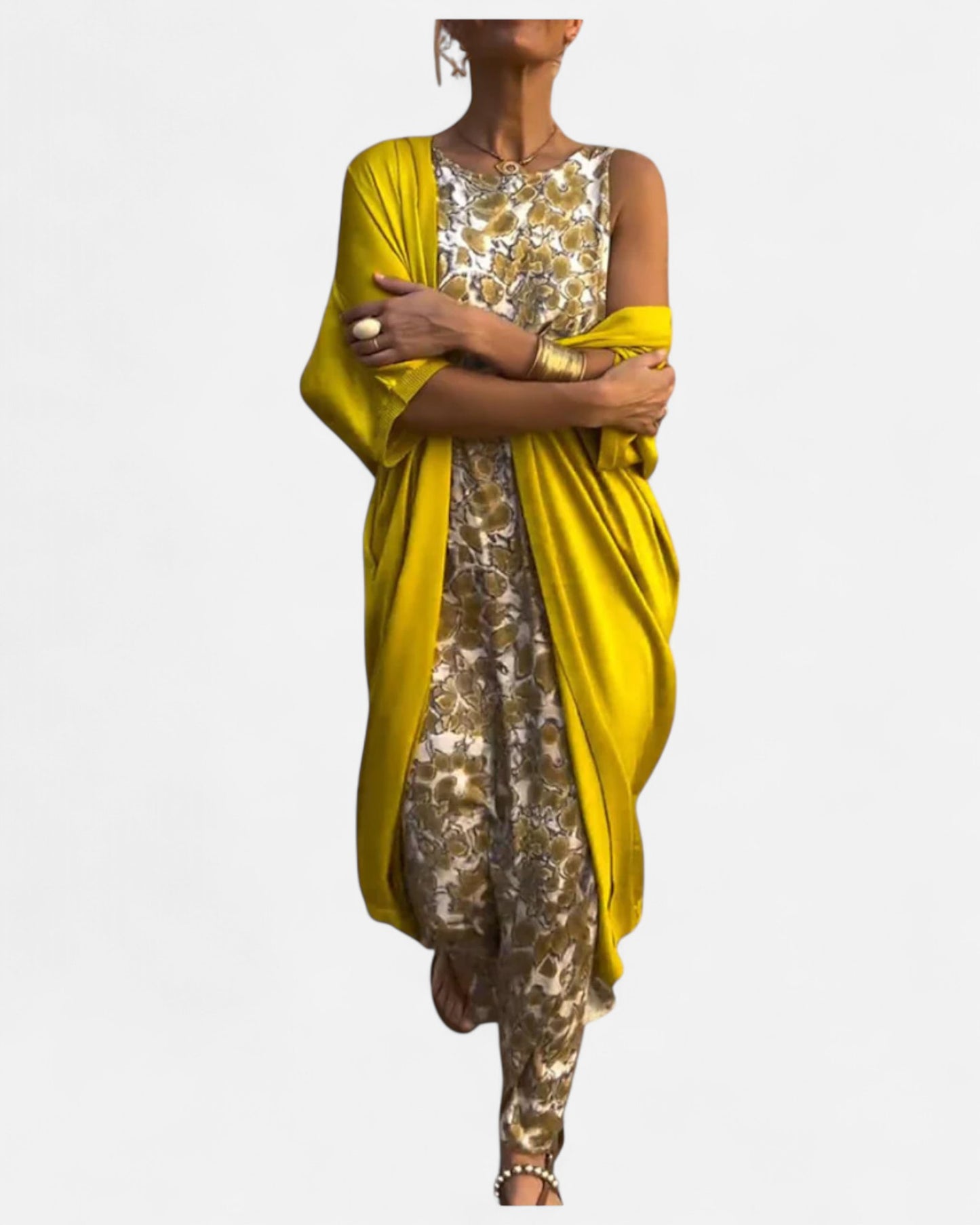 Melanie™ – Rochie Elegantă cu Vestă