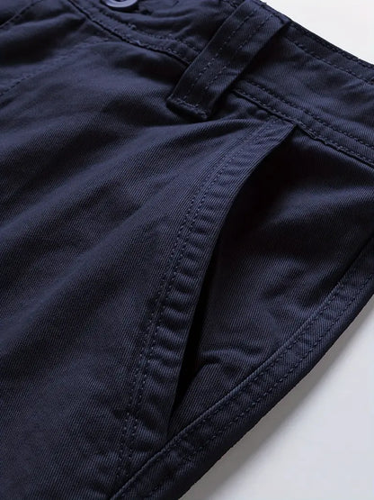 Mauro - Pantaloni Scurți Eleganți Cu Buzunare Multipl