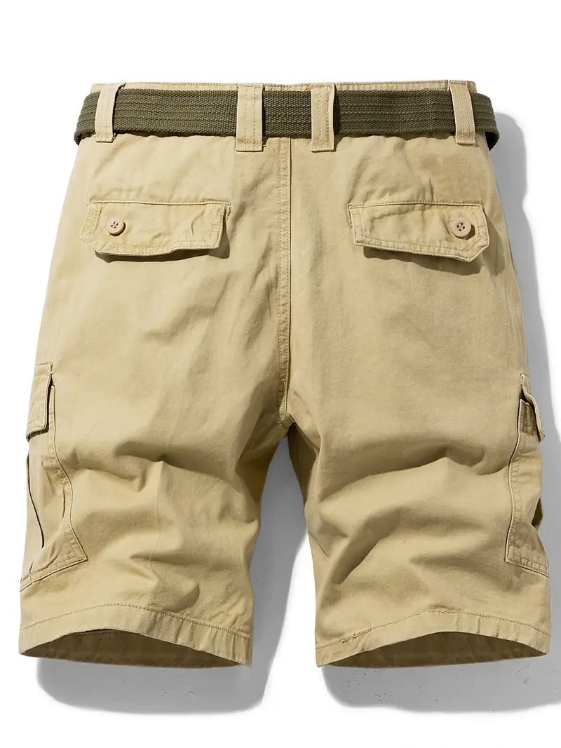 Mauro - Pantaloni Scurți Eleganți Cu Buzunare Multipl