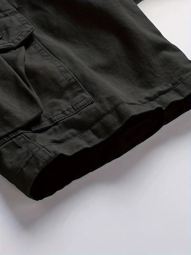 Mauro - Pantaloni Scurți Eleganți Cu Buzunare Multipl