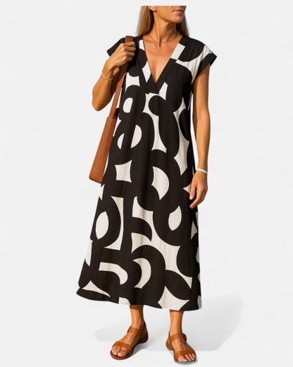 Valeria™ – Rochie Lejeră cu Decolteu în V