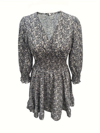 Alina - Rochie cu volane la mâneci