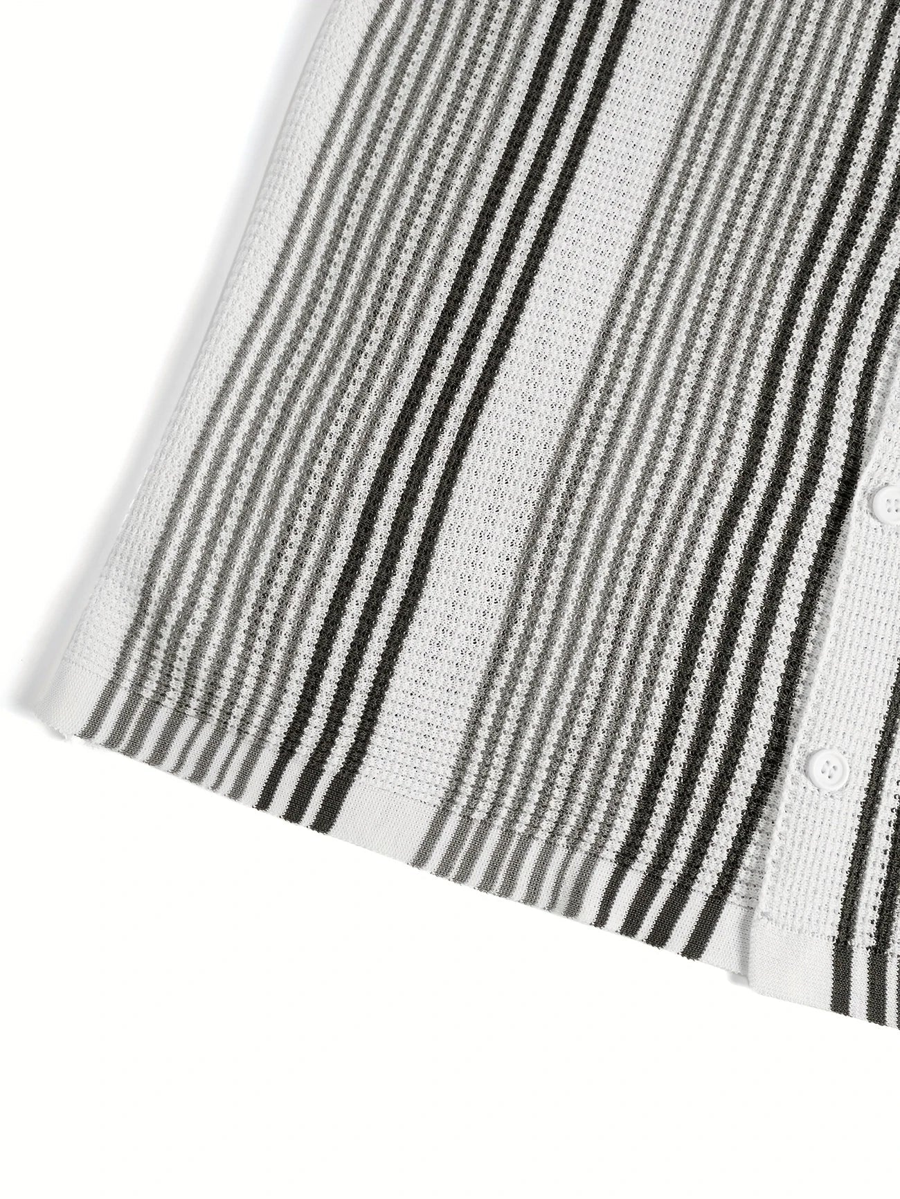 Avram - Cămașă Casual Cu Dungi Si Nasturi