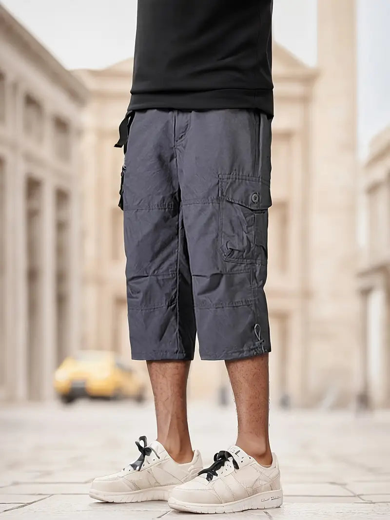 Gerhard - Pantaloni Eleganți Cu Buzunare Multiplă