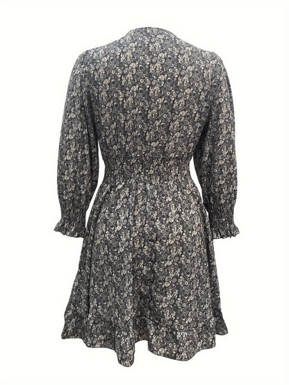 Alina - Rochie cu volane la mâneci