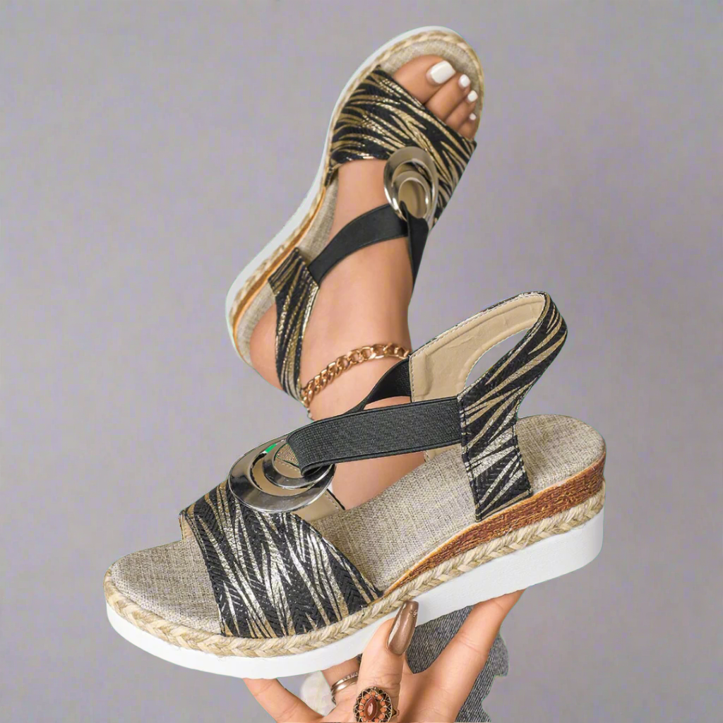 Klarisse | Sandale Ortopedice Premium în Formă de Lună pentru Confort Perfect