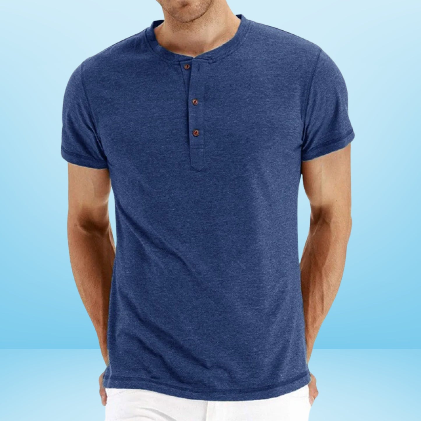 Bilgert - Tricou Elegant Cu Guler Rotund