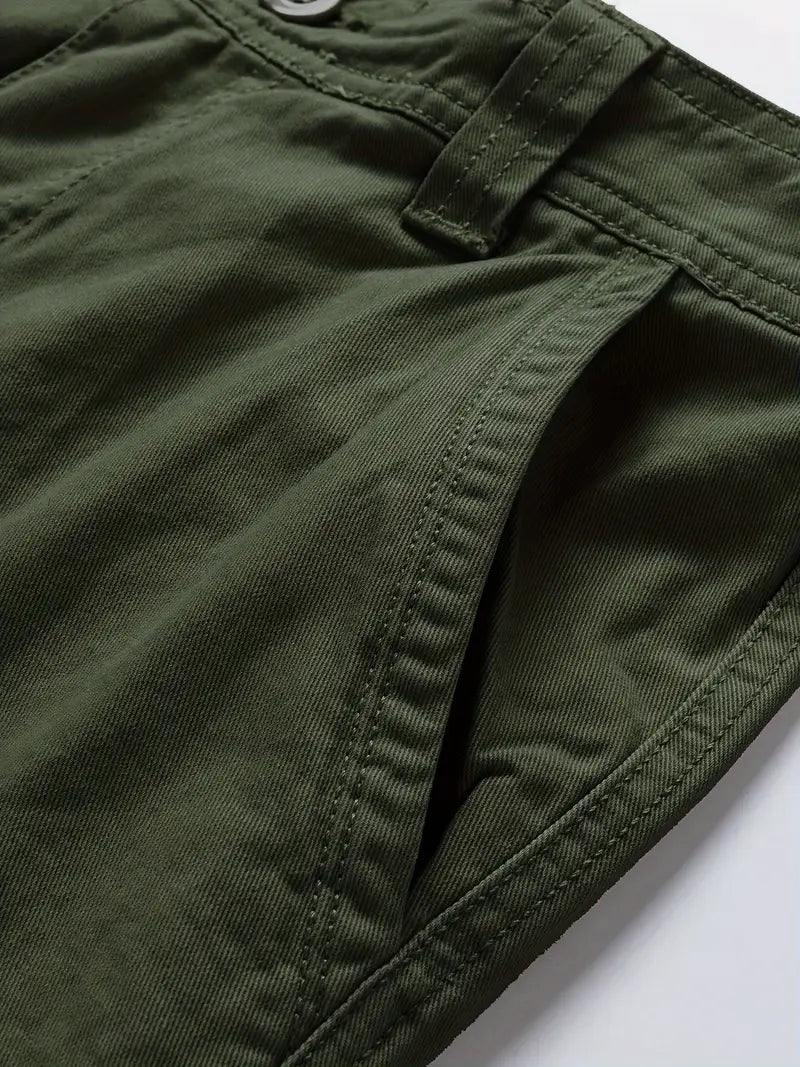 Mauro - Pantaloni Scurți Eleganți Cu Buzunare Multipl