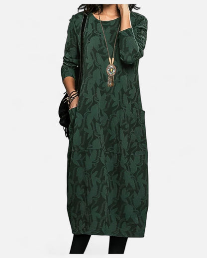 Cassie | Rochie casual cu decolteu rotund