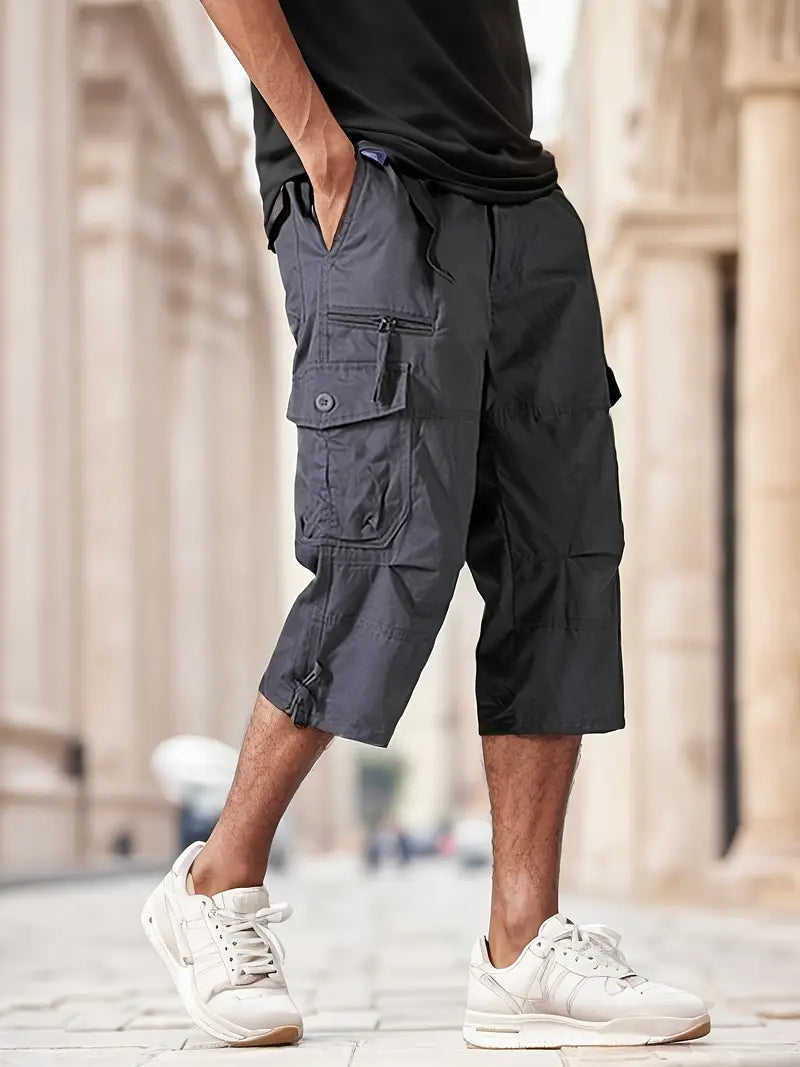 Gerhard - Pantaloni Eleganți Cu Buzunare Multiplă