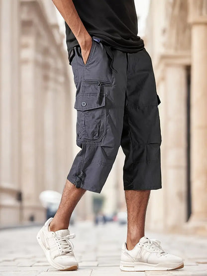 Gerhard - Pantaloni Eleganți Cu Buzunare Multiplă