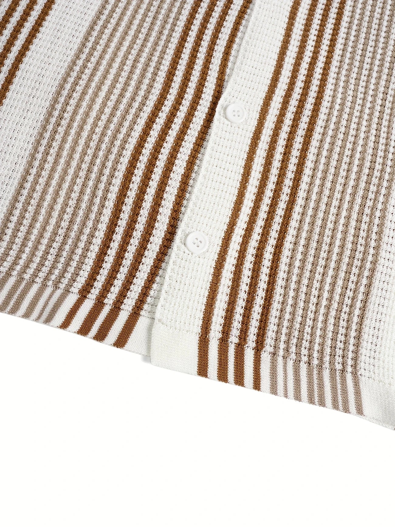 Avram - Cămașă Casual Cu Dungi Si Nasturi