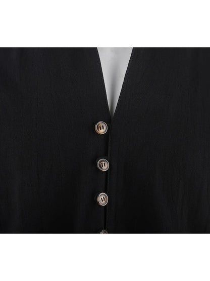 Shayne - Bumbac Ușor și Lenjerie Mâneci lungi Cămașă