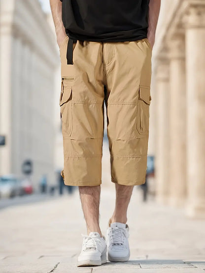 Gerhard - Pantaloni Eleganți Cu Buzunare Multiplă