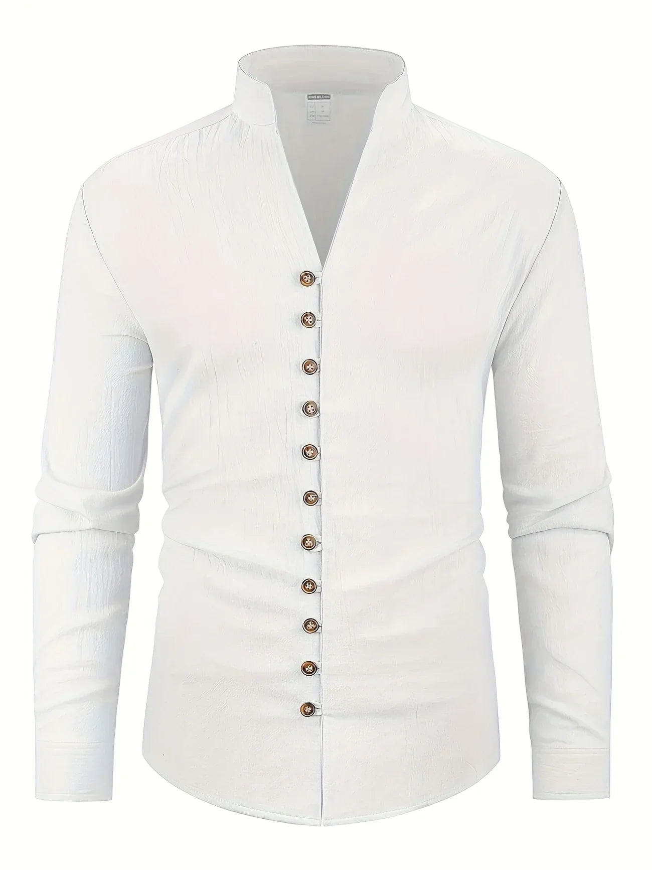 Shayne - Bumbac Ușor și Lenjerie Mâneci lungi Cămașă