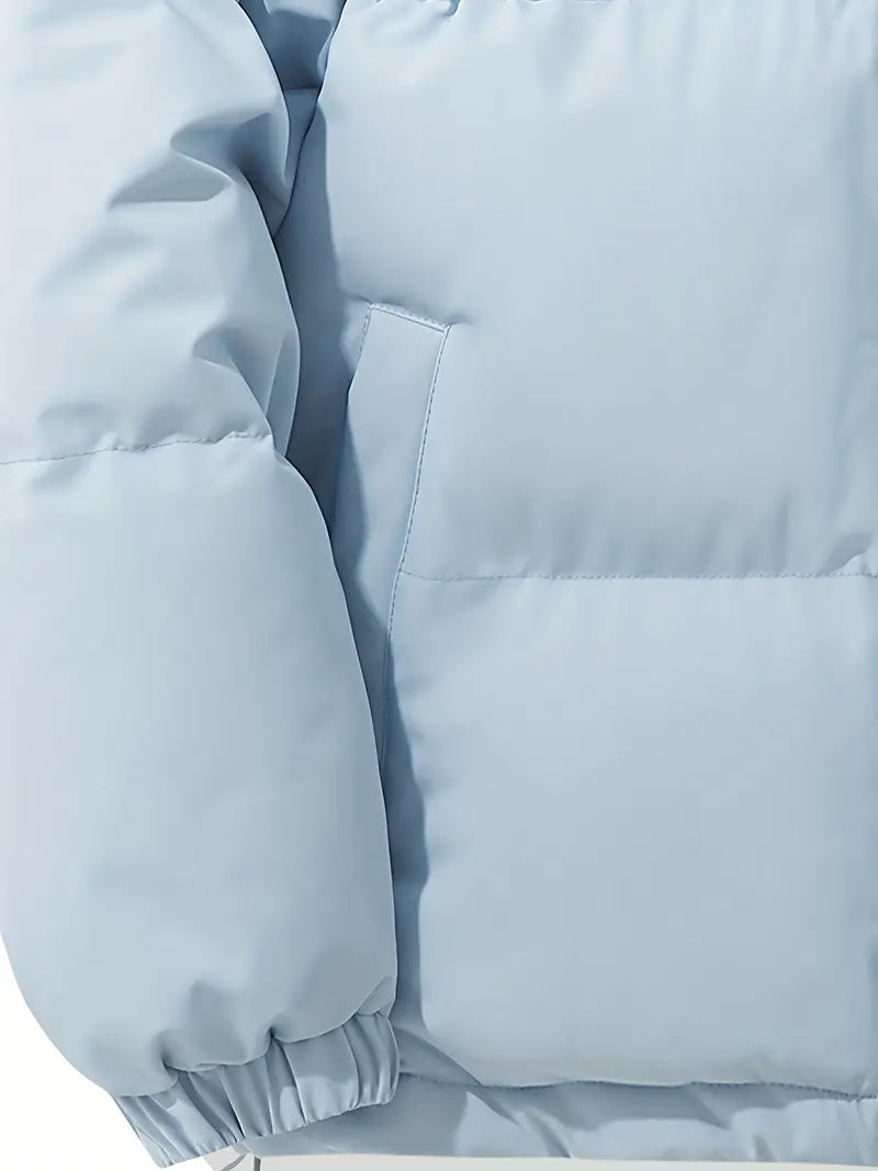 Anna - Jachetă de iarnă cu căptușeală și glugă