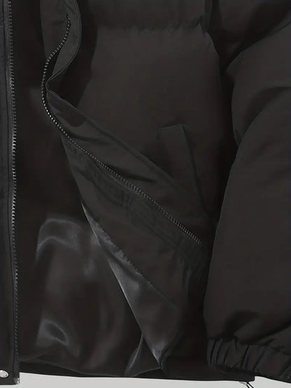 Anna - Jachetă de iarnă cu căptușeală și glugă