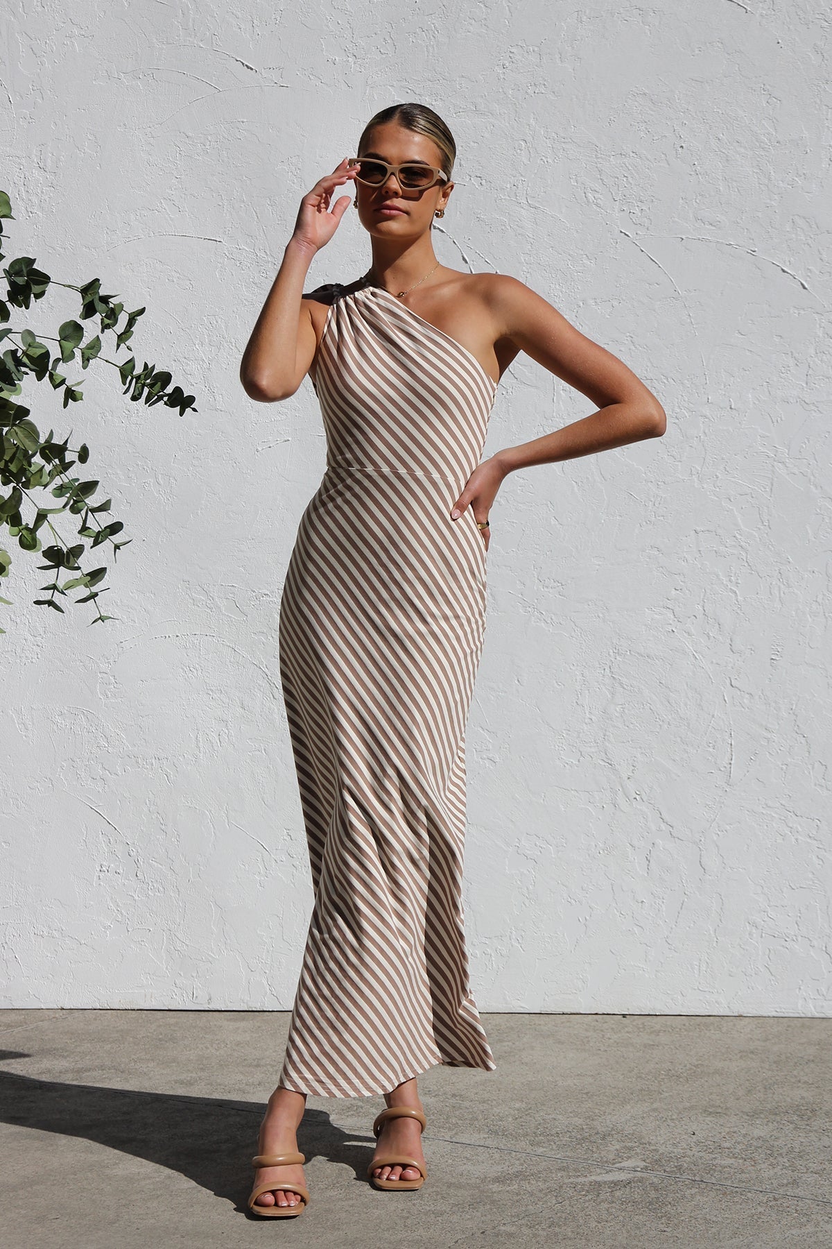 Rocia™ | Rochie de vară în dungi cu accent elegant