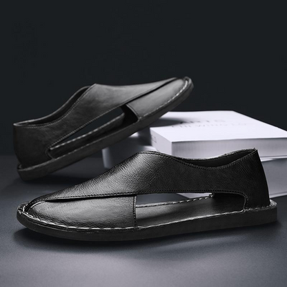 Lucian™ – Sandale din Piele Naturală pentru Bărbați