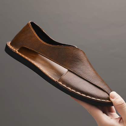 Lucian™ – Sandale din Piele Naturală pentru Bărbați
