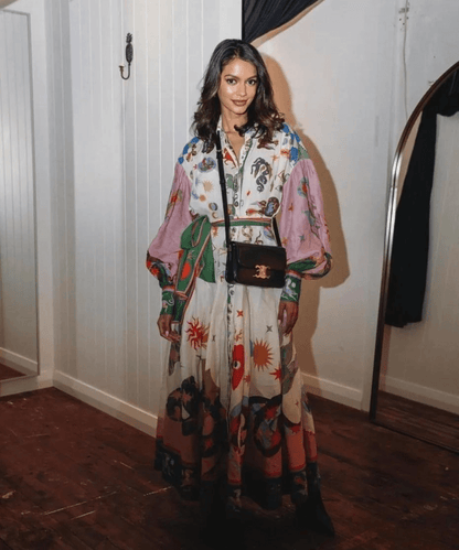 Dorthe™ | Rochie Maxi Italiană Elegantă