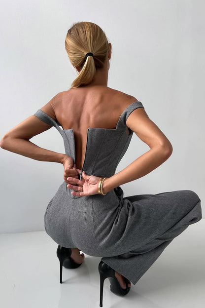 Dolce™ | Set elegant din 3 piese cu sacou dublu