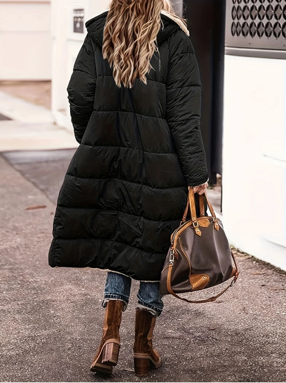 Arana | PARKA DUBLĂ CU CĂPTUȘEALĂ SHERPA