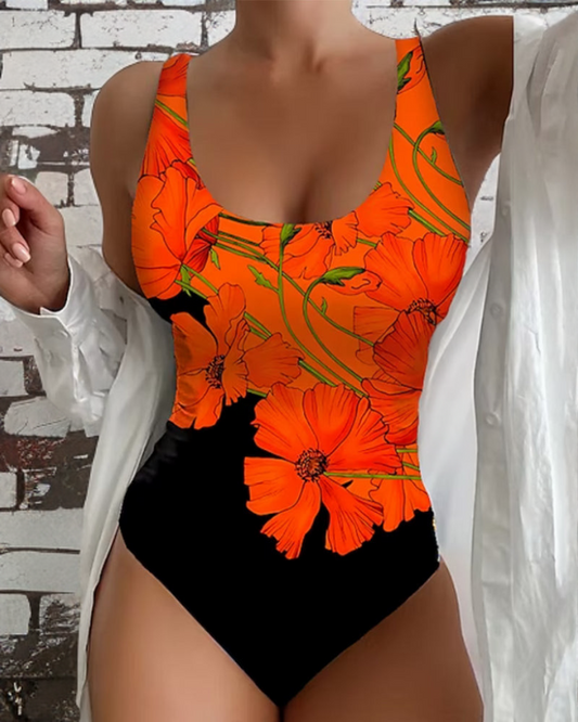 Sophie™ – Costum de Baie cu Imprimeu Floral