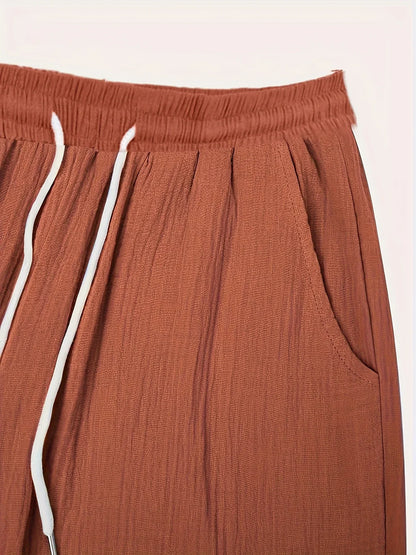 Bancroft - Pantaloni Scurți Eleganți Largi Cu Buzunare