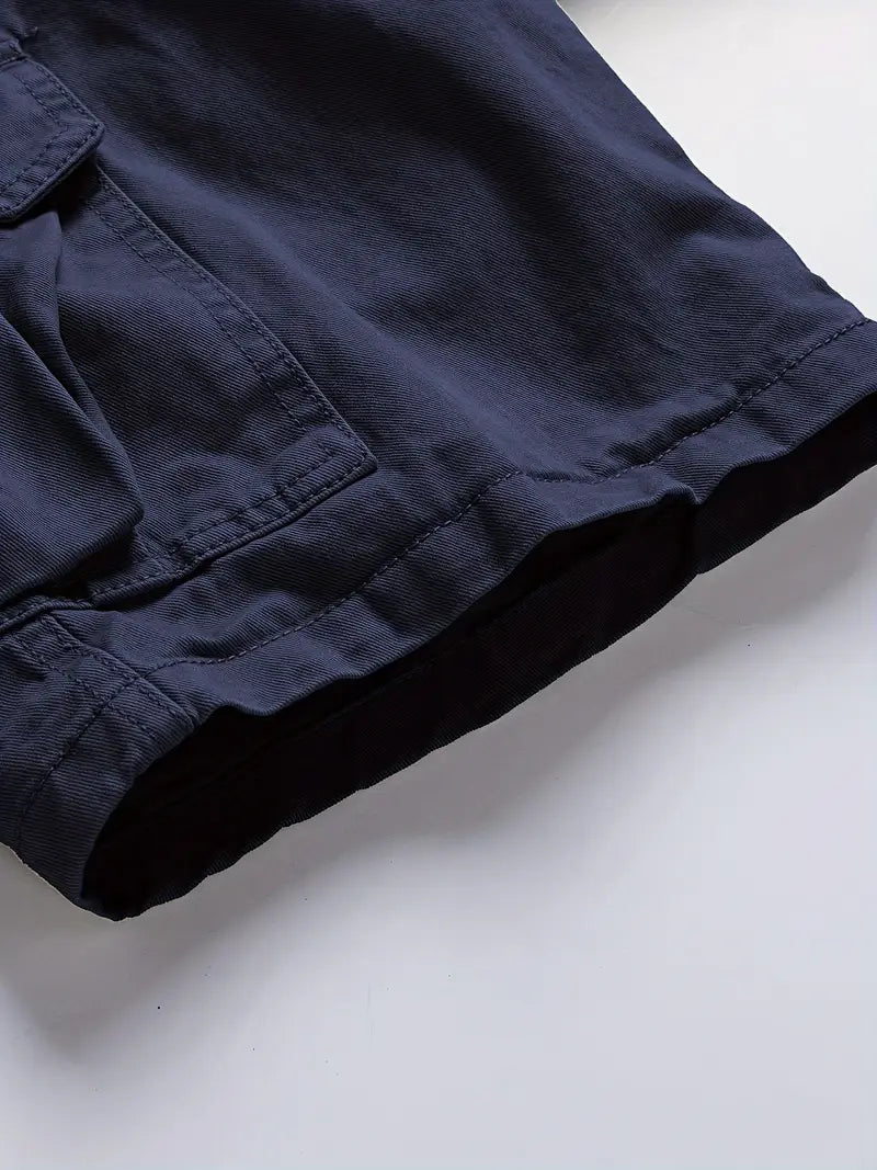 Mauro - Pantaloni Scurți Eleganți Cu Buzunare Multipl