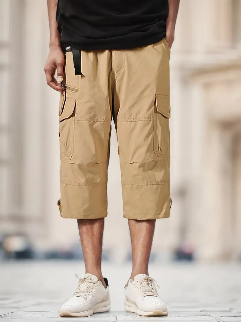 Gerhard - Pantaloni Eleganți Cu Buzunare Multiplă