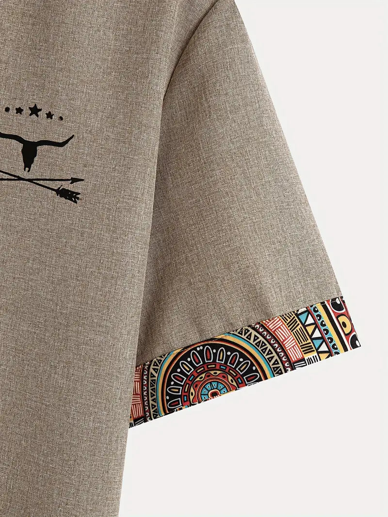 Murat - Cămașă Elegantă Cu Mâneci Scurte