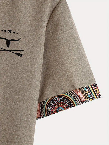 Murat - Cămașă Elegantă Cu Mâneci Scurte