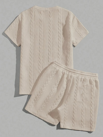 Archie - Set Casual Din Două Piese Tricotate