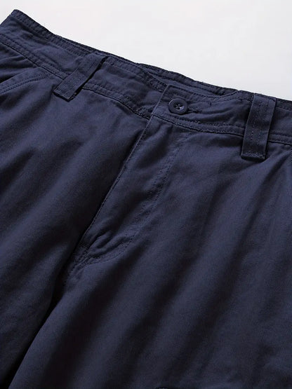 Mauro - Pantaloni Scurți Eleganți Cu Buzunare Multipl