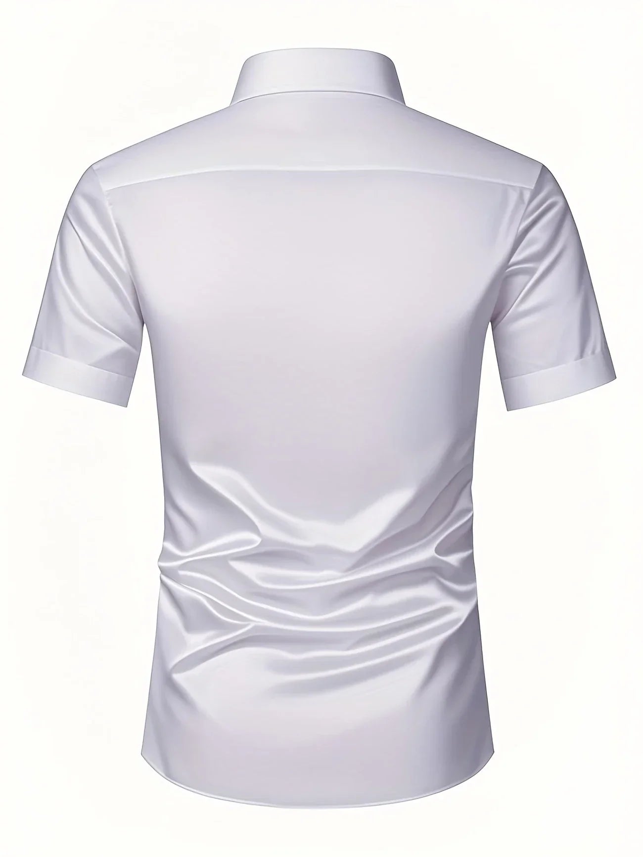 Ezra - Cămașă Elegantă Croială Slim Cu Nasturi