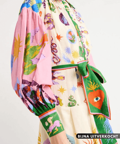 Dorthe™ | Rochie Maxi Italiană Elegantă