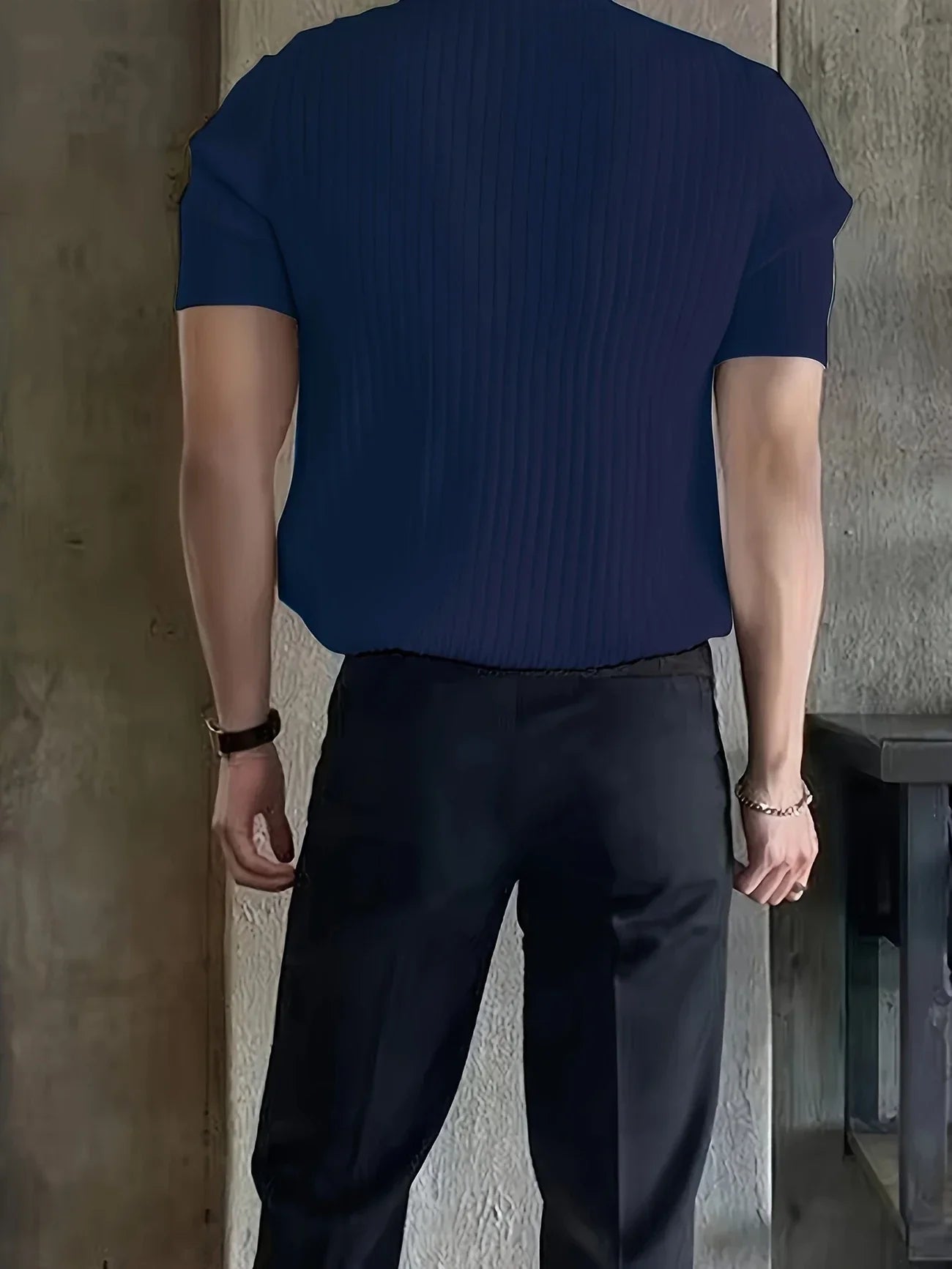 Avgustin - Tricou Polo Casual Cu Mâneci Scurte