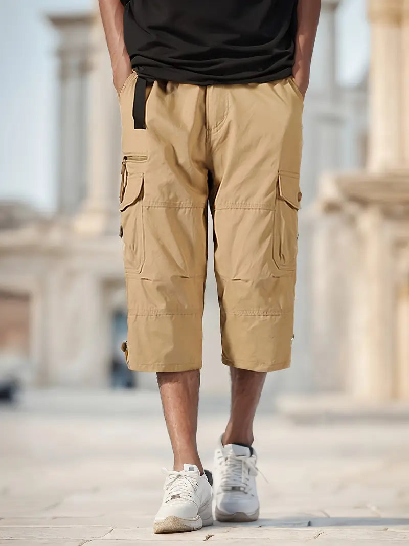 Gerhard - Pantaloni Eleganți Cu Buzunare Multiplă