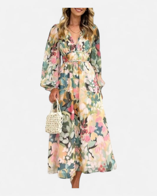 Elvira - Rochie lungă în stil boho