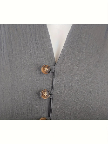 Shayne - Bumbac Ușor și Lenjerie Mâneci lungi Cămașă