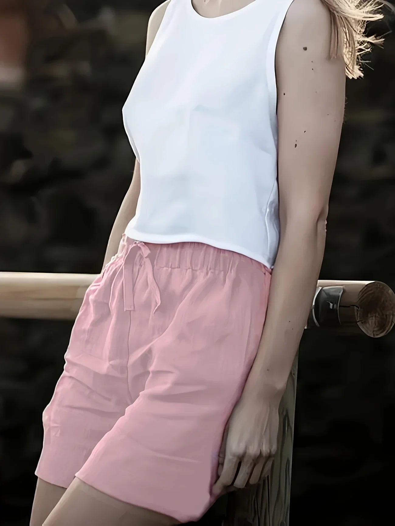 Niamh - Pantaloni Scurți Casual De Vară Cu Buzunar