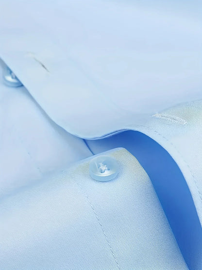 Byron - Cămașă Elegantă Cu Mâneci Lungi și Nasturi