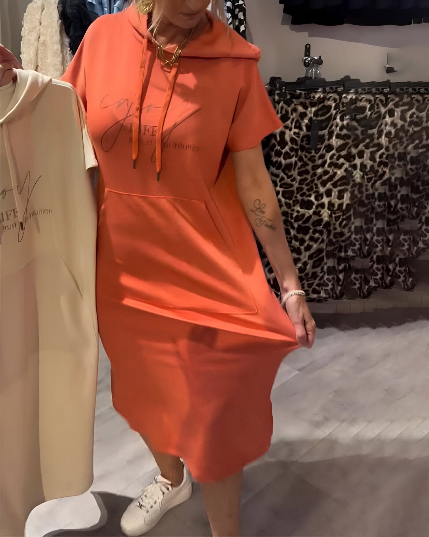 Larisa™ - Rochie Hanorac Casual