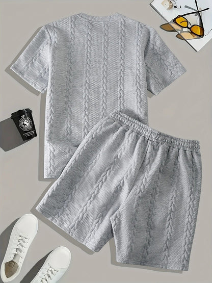 Archie - Set Casual Din Două Piese Tricotate