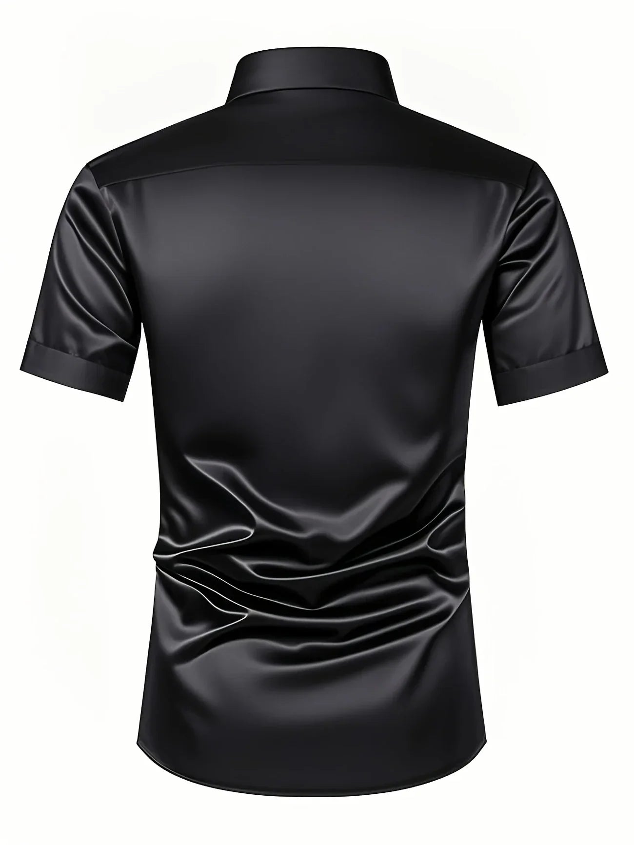 Ezra - Cămașă Elegantă Croială Slim Cu Nasturi