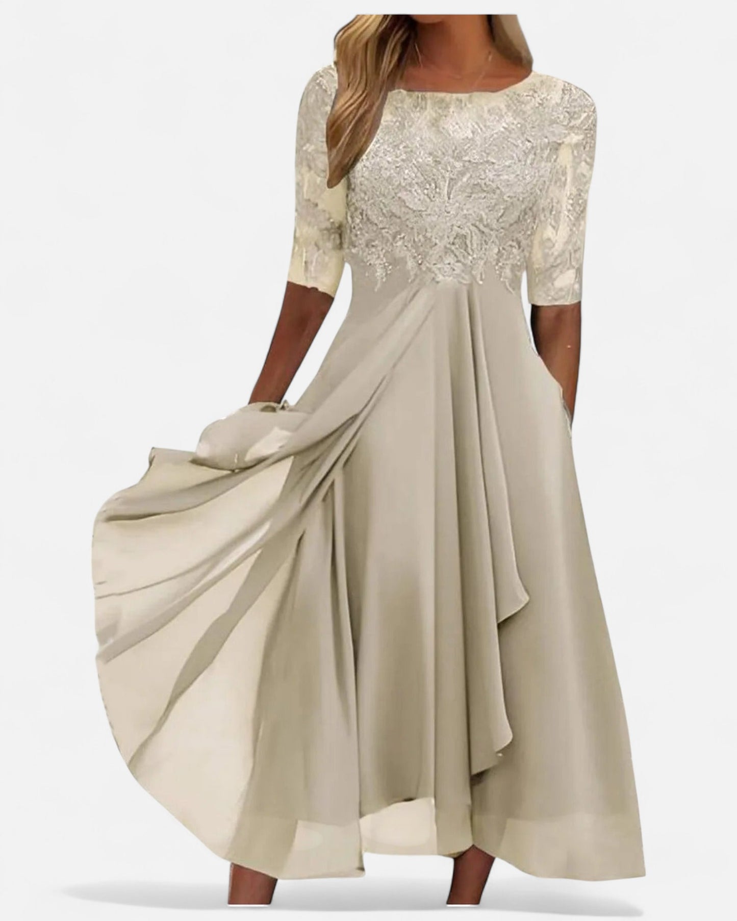 Leni™ | Rochie elegantă din chiffon