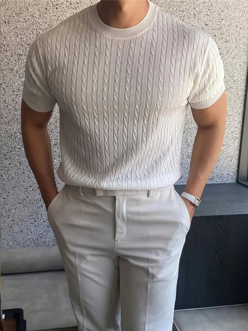 Kiril - Pulover Eleganta Tricotat