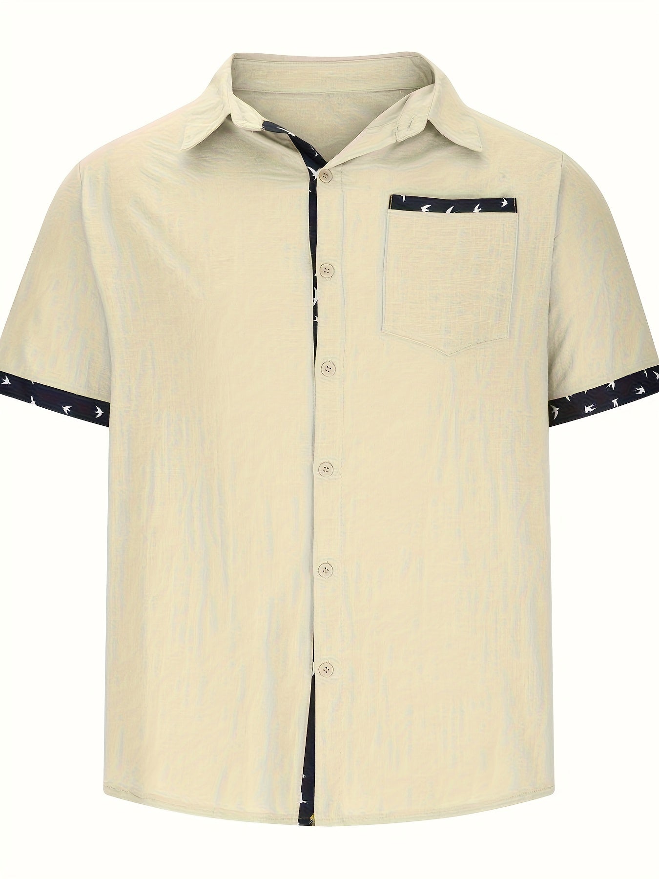 Julio - Cămașă Elegantă Cu Mânecă Scurtă